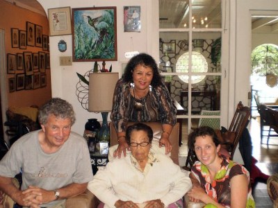 Visiting Diana's Mother in Mandeville