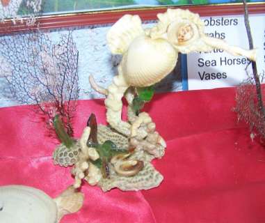 Sea Creatures Sculpted From Seashells