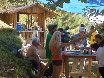 Lunch Time - Grande Ridge View Camp Site