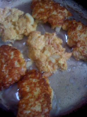 Tuna Cakes ... frying