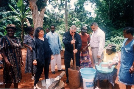 Sandals Boss visiting Resource Village in Manchester Sandals Boss visiting Resource Village in Manchester