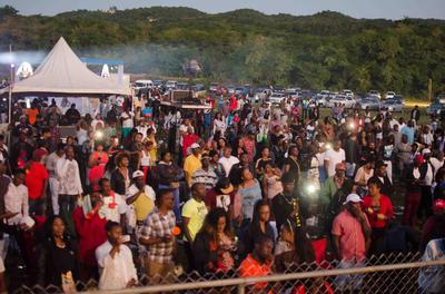 Crowd at GT Taylor Christmas Extravaganza 2017