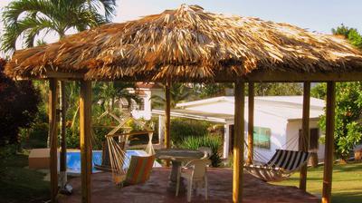 Our Garden has a Pool & Gazebo