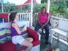 Sheena Gayle from The Gleaner interviewing Denise