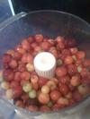 Cherries ... ready to be shredded