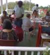 Visitors Enjoying the Cuisine at Ahhh...Ras Natango