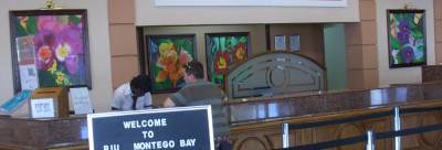 Ras Natango's Paintings in Lobby of Hotel Riu